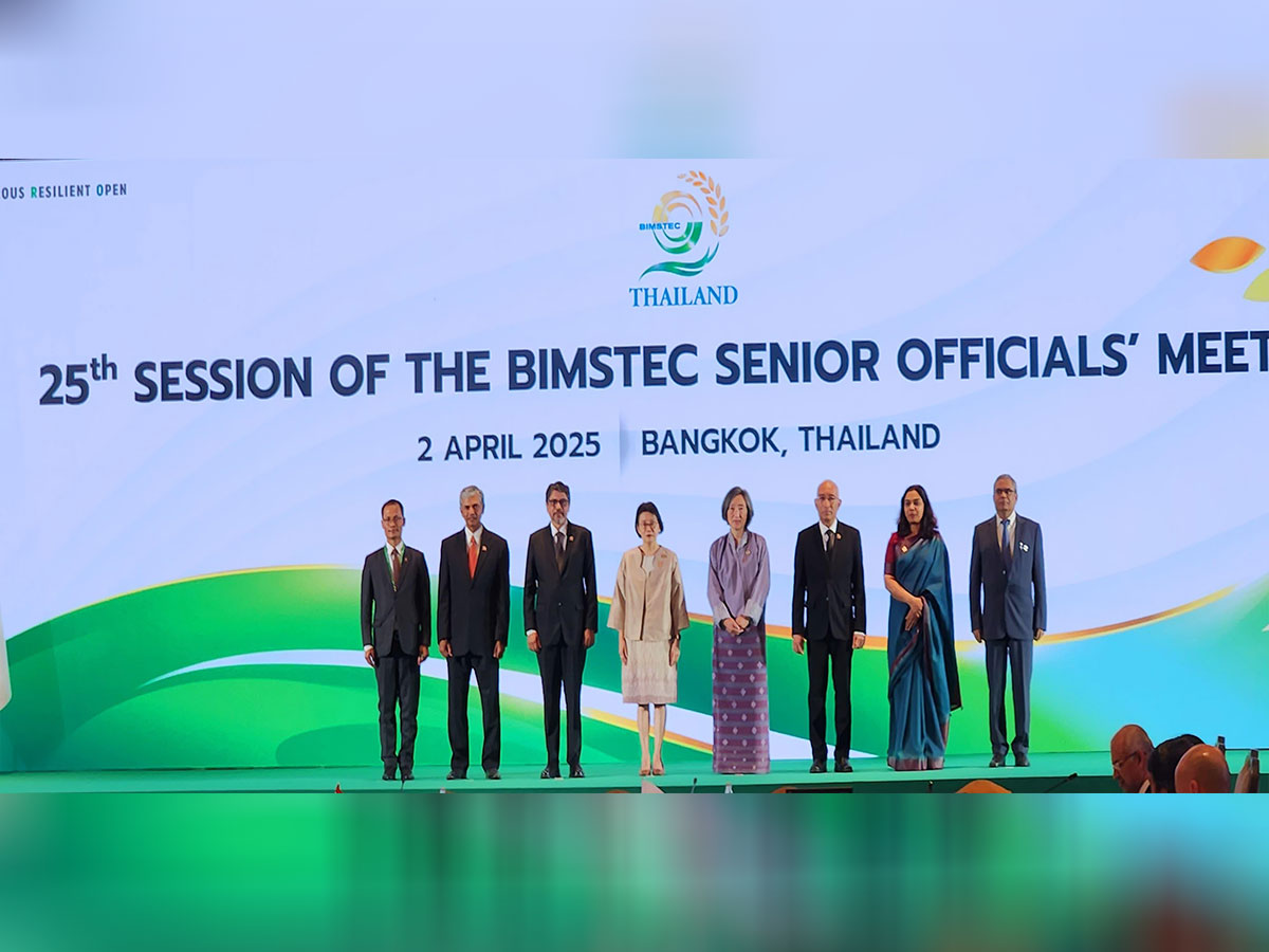 Bangladesh delegation participates in the 25th BIMSTEC Senior Officials' Meeting in Bangkok. (Bangladesh Foreign Ministry)