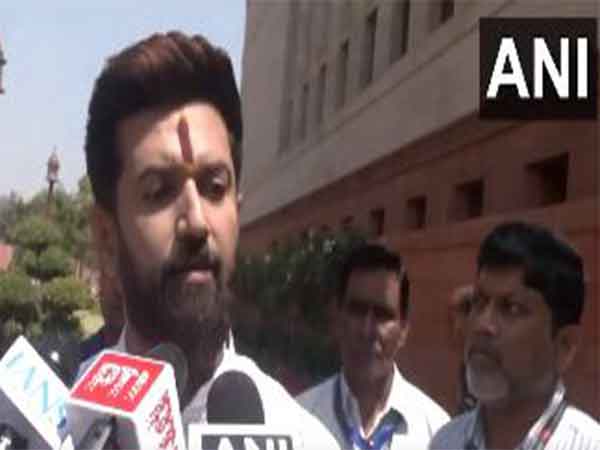  Union Minister and National President of Lok Janshakti Party, Chirag Paswan (Photo/ANI) 