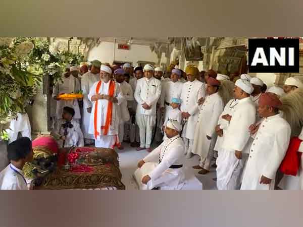 Coronation of Lakshyaraj Singh Mewar (Photo/ANI)