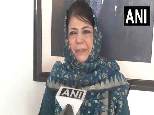 PDP Chief Mehbooba Mufti (Photo/ANI)