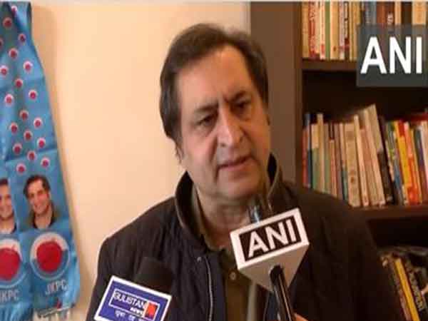 JK People's Conference President Sajad Gani Lone (Photo/ANI)