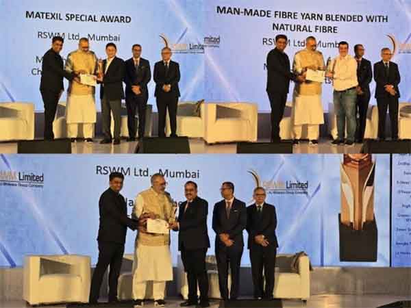 RSWM Limited Receives Three Prestigious Recognitions at MATEXIL Export Awards 2023-2024