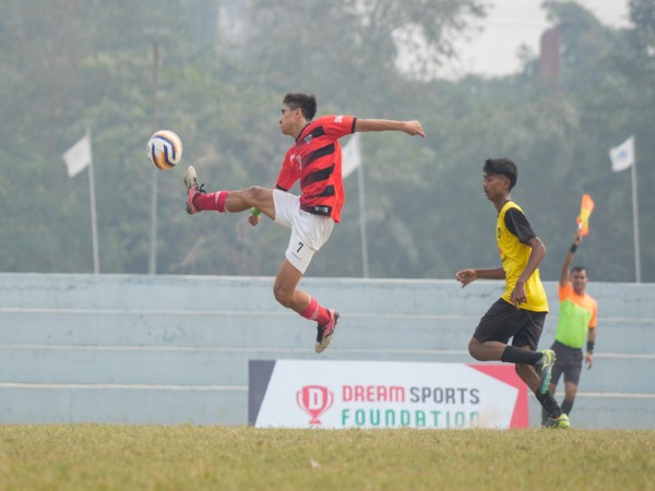 Players in action during Dream Sports Championshiop clash (Photo: DSF)