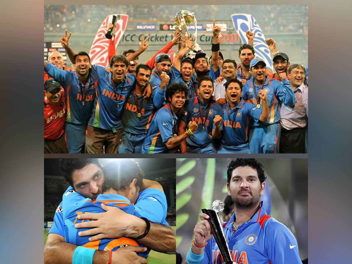 Yuvraj Singh had a memorable 2011 World Cup. (Photo: yuvisofficial Instagram)