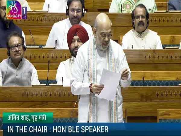 Union Home Minister Amit Shah (Photo/ Sansad TV)