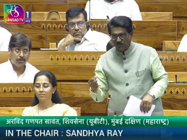 Shiv Sena (UBT) MP Arvind Sawant (Photo/ Sansad TV)