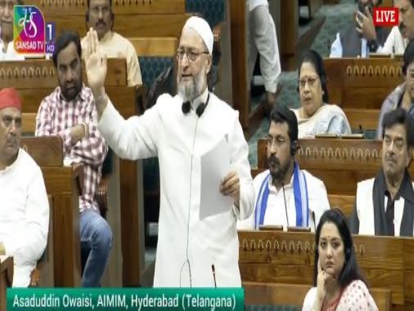 AIMIM Chief Asasuddin Owaisi (Photo/Sansad TV)