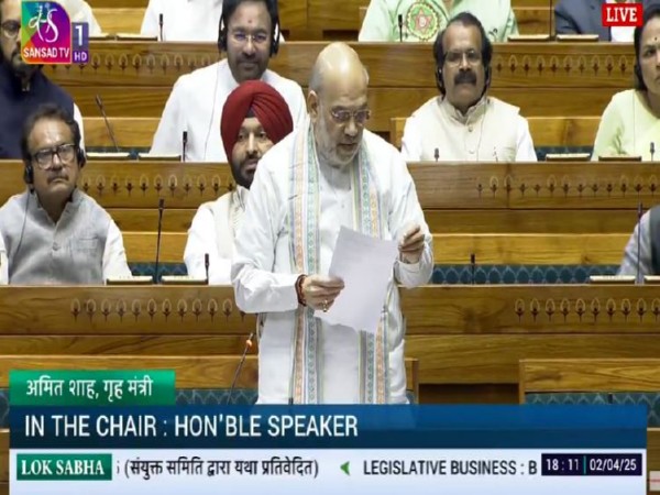 Union Home Minister Amit Shah (Photo/ Sansad TV)