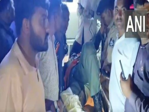 Pilot has been rescued in Gujarat (Photo/ANI)