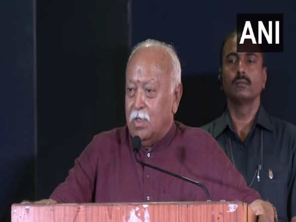 RSS Chief Mohan Bhagwat (Photo/ANI)
