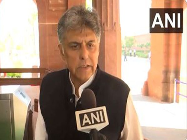 Congress MP Manish Tewari  (Photo/ANI)