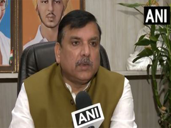 AAP MP Sanjay Singh (Photo/ANI)