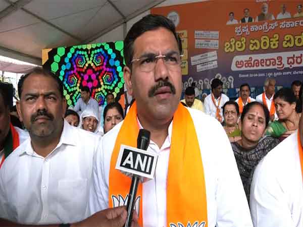 Karnataka BJP President BY Vijayendra (Photo/ANI)