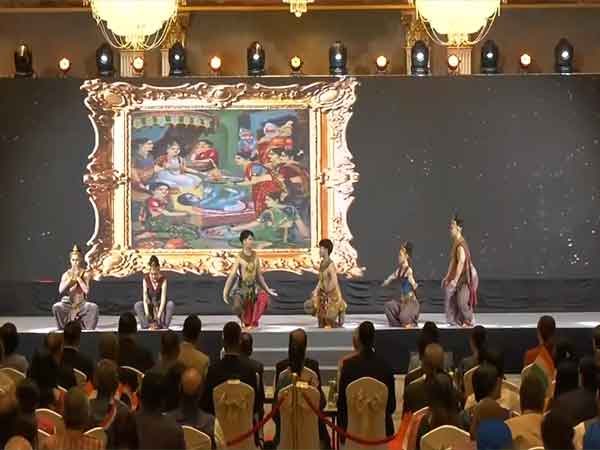 PM Modi becomes audience to Thai Ramayana performance (Image/ANI)