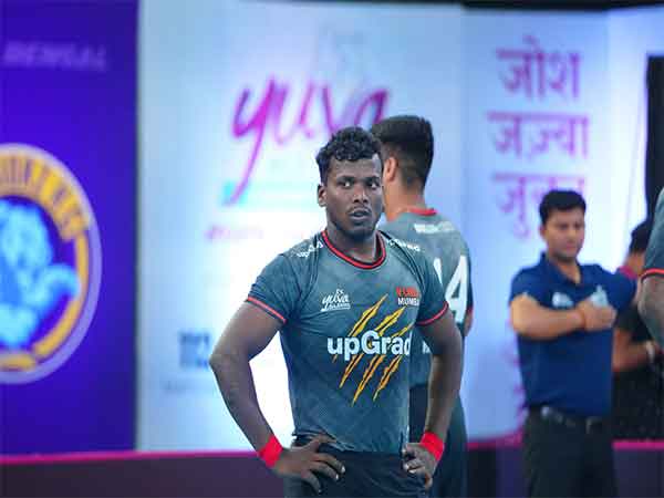 Former U Mumba defender Mukilan Shanmugam (Image: Yuva Kabaddi Series)