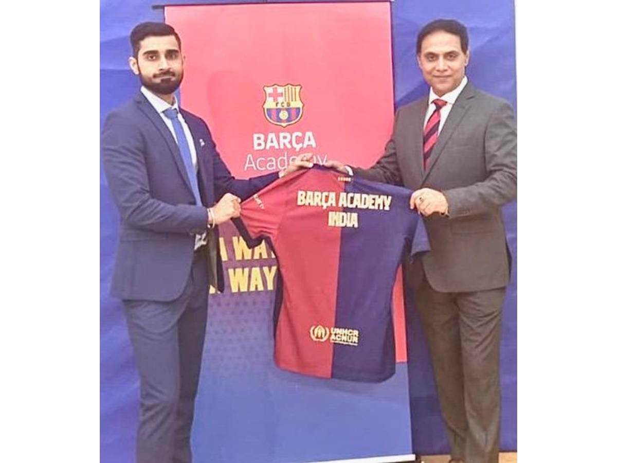 Barça Academy back in India