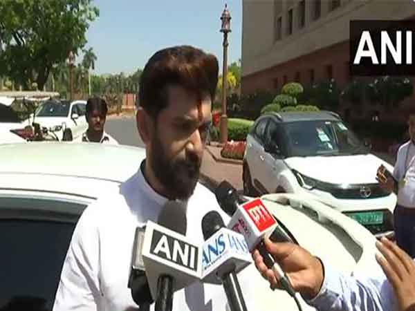 Union Minister Chirag Paswan. (Photo/ANI)