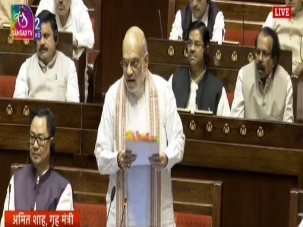 Union Home Minister Amit Shah (Photo/Sansad TV)