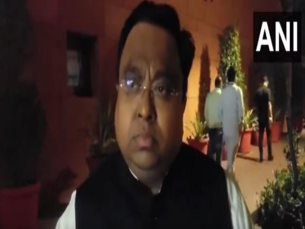 BJD MP Sasmit Patra (Photo/ANI)