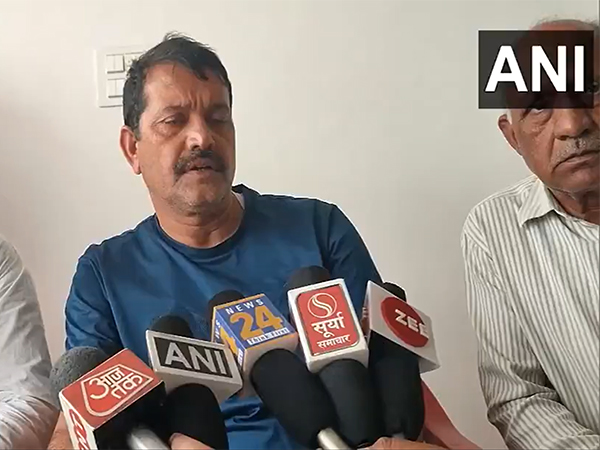 Sushil Yadav, Siddharth’s father (Photo/ANI)