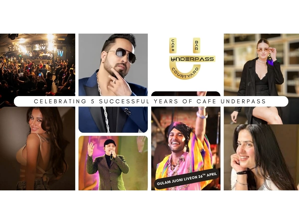 Celebrate 5 years of Cafe Underpass with Gulam Jugni live on April 26!
