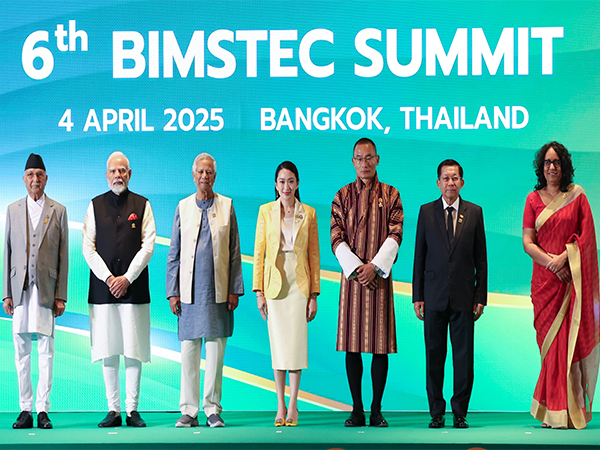 Prime Minister Narendra Modi with BIMSTEC Leaders (Image: X@narendramodi)