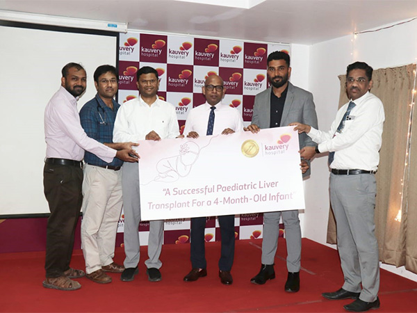 Kauvery Hospital Vadapalani Successfully Performs Paediatric Liver Transplant on a 4-Month-Old Infant