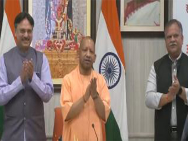 Uttar Pradesh CM Yogi Adityanath inaugurates registration for plots in Lucknow’s Anant Nagar housing scheme (Photo/ANI) 