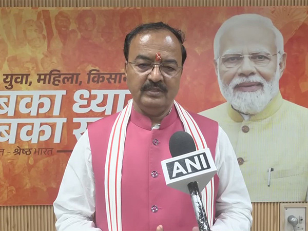 Uttar Pradesh Deputy Chief Minister Keshav Prasad Maurya (Photo/ANI)