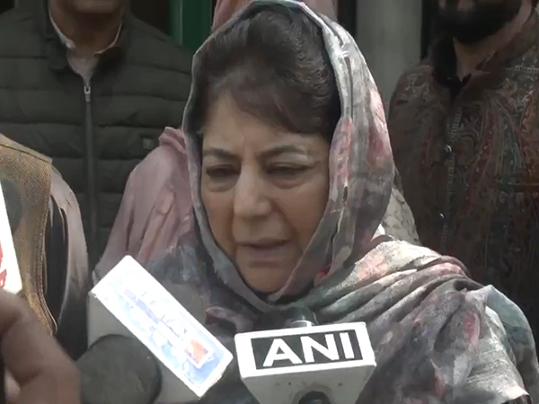 PDP Chief Mehbooba Mufti (Photo/ANI)
