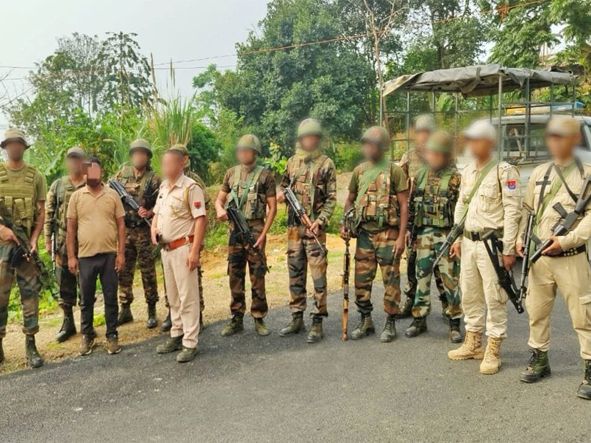 Assam Rifles rescues kidnapped individual from Tamenlong (Photo Source: Assam Rifles)