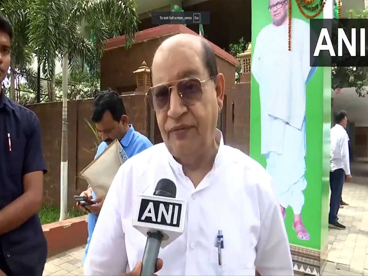 Biju Janata Dal Vice-President Prasanna Acharya (Photo/ANI)