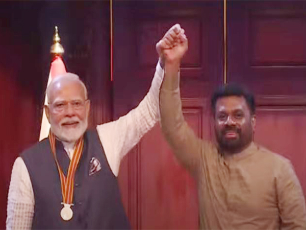 Sri Lankan President Anura Kumara Dissanayake honours PM Narendra Modi with highest award (Image Credit: MinistryofExternalAffairs)