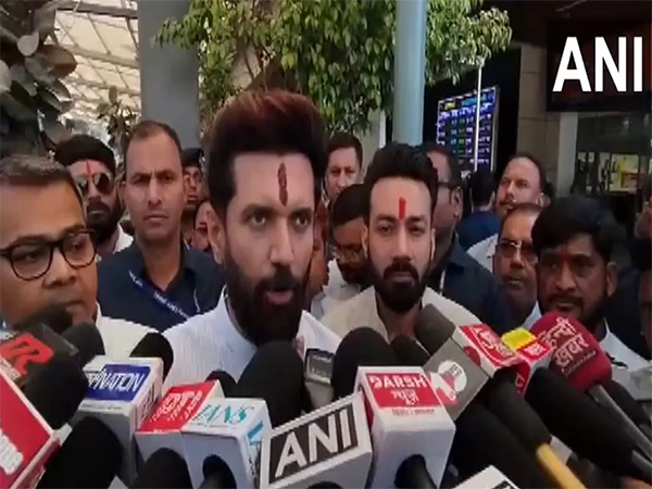 Union Minister Chirag Paswan (Photo/ANI)