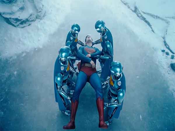 A still from 'Superman' (Photo/X/@JamesGunn)