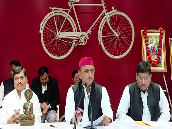 Samajwadi Party chief Akhilesh Yadav (Photo/ANI)