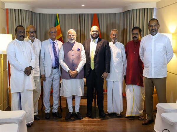 PM Modi meets Sri Lanka's Tamil Community (Photo/X@narendramodi)