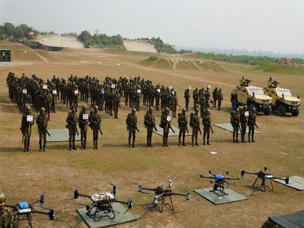 Visual from Exercise SARVSHAKTI. (Photo: Indian Army)