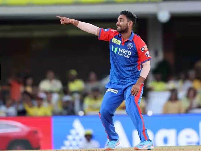 Vipraj Nigam was a standout bowler for DC. (Photo- IPL)