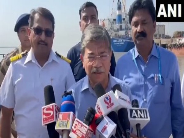 Deendayal Port Authority Chairman Sushil Kumar Singh. (Photo/ANI)