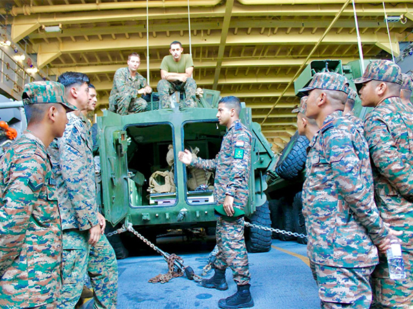 Joint training at Duvvada Firing Range between India and US (Photo/@IN_HQENC)