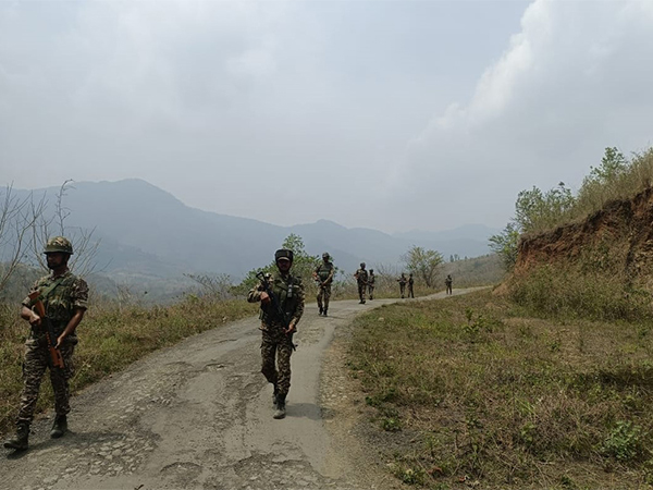 Search operation by security forces in Manipur (File Photo/@manipur_police) Search operation by security forces in Manipur (File Photo/@manipur_police)