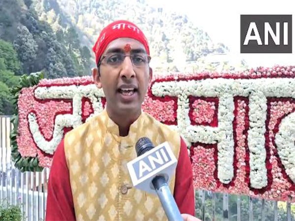  Chief Executive Officer of the Shri Mata Vaishno Devi Shrine Board, Anshul Garg (Photo/ANI)
