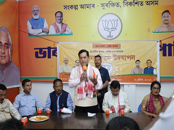 Union Minister Sarbananda Sonowal at the event (Photo/ANI)