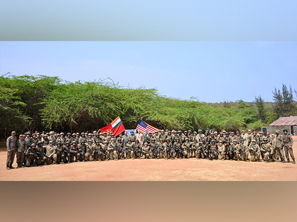India and the United States conducted a joint training phase at the Duvvada Firing Range (Photo Source: DPRO)