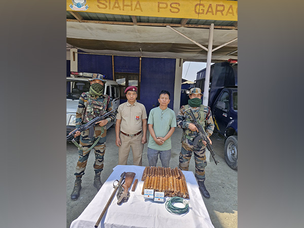 Assam Rifles arrests one person, recovers weapons and explosives. (Photo: Assam Rifles)