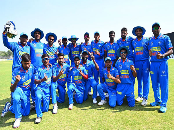 Indian men's differently abled team. (Photo- DCCI)