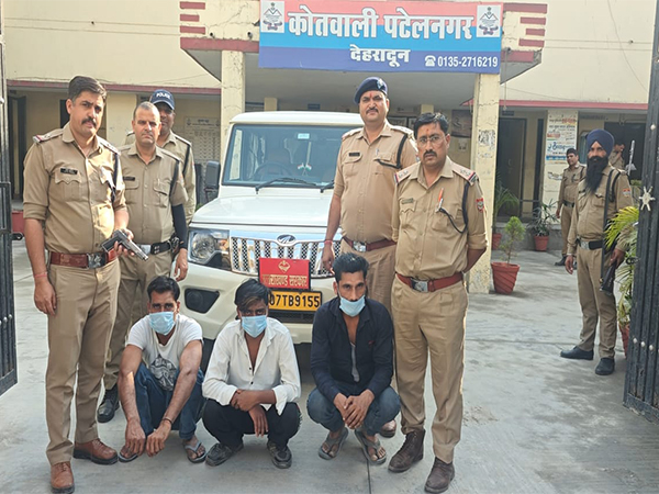Accused in police custody. (Photo/Dehradun police) Accused in police custody. (Photo/Dehradun police)