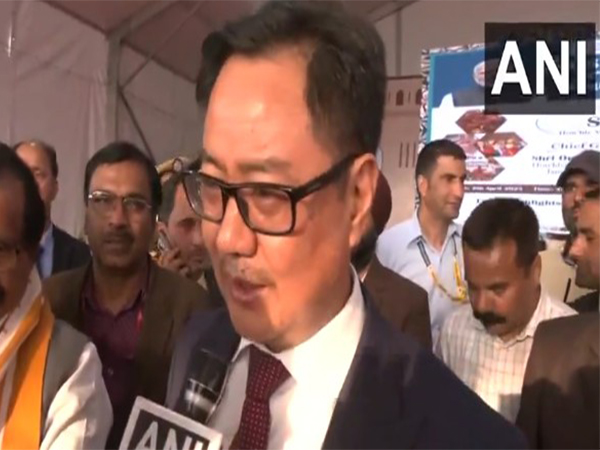 Union Minority Affairs Minister Kiren Rijiju (Photo/ANI)