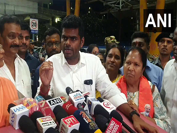 BJP leader K Annamalai  (Photo/ANI)